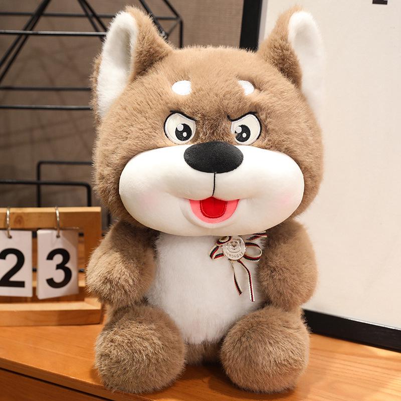 Adorable Husky Plush Toy - Cute Cartoon Dog Doll, Perfect for Children's Birthdays