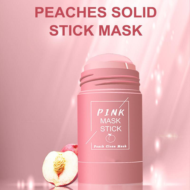Čisticí pleťová maska Zelený čaj Čisticí tyčinka Maska Stahuje póry Hloubkový odstraňovač černých teček Čisticí hydratační maska na obličej 40g