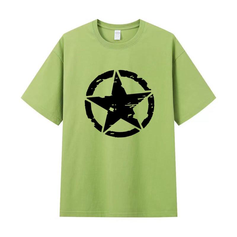 Tricou de vară pentru bărbați Tricou imprimat cu mâneci scurte din bumbac de înaltă calitate Tricou pentru femei Cămașă sport la modă Top de jogging casual