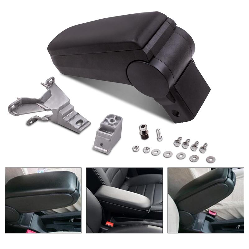 Center Console Armrest For Volkswagen Golf Jetta Bora Beetle Seat Leon Toledo Octavia 1996-2010