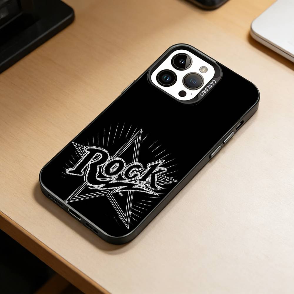 

Nu-Metal Band Deftones Phone Case For iPhone 17,16,15,14,13,12,11 Plus,Pro Max,XS,Colorful Silver Black Cover iPhone17promax