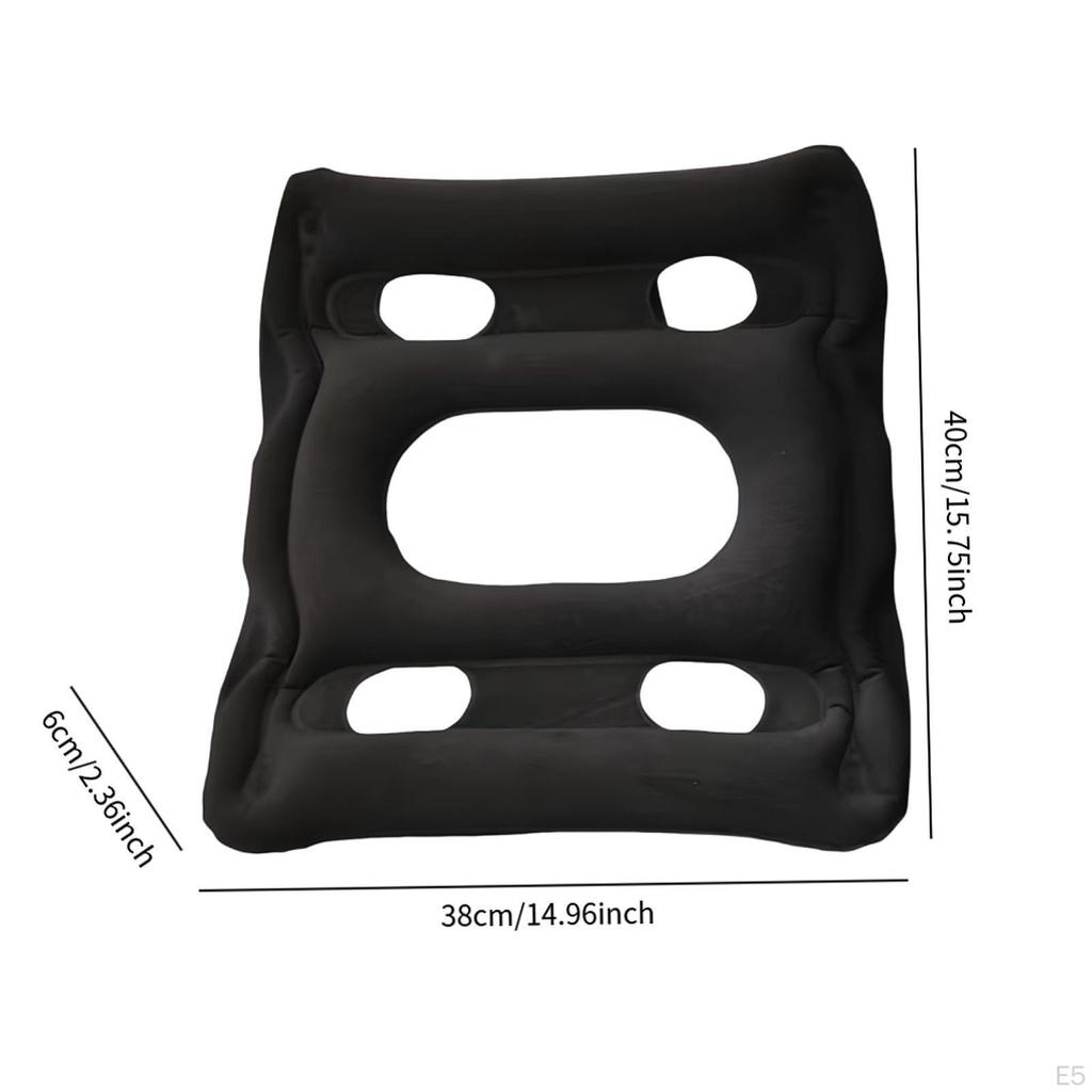 Inflatable Donut Cushion Innovative Lightweight Portable Seat Pad for Stadium Postpartum Camping