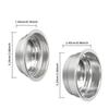 Stainless Steel Filter Basket Powder Bowl Coffee Grounds Filtering Tool Suitable for EC331 EC680 EC685 Coffee Machine