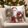 Home Decor Christmas Characters Cushion Cover Suitable For Sofa Bedroom Car Pillow Cover Cushion Rectangular Back Cushion