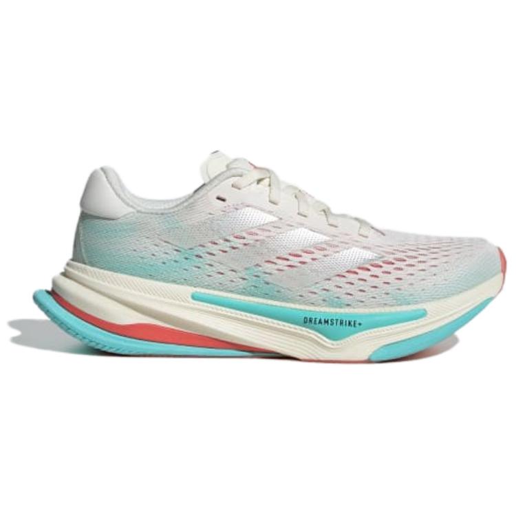 Adidas Supernova Prima Non-Slip Durable Low-Top Running Shoes Unisex Running Shoes Gray Silver Blue ID3688