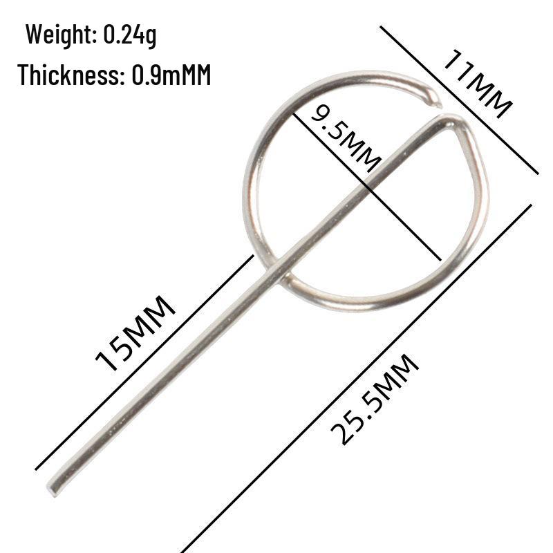 Universal SIM Card Ejector Tool for iPhone/Android - Stainless Steel