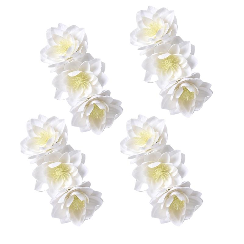 Contemporary Flower Curtain Tiebacks for Curtains Holders Secure & Stylish Curtain Ties 4Pieces