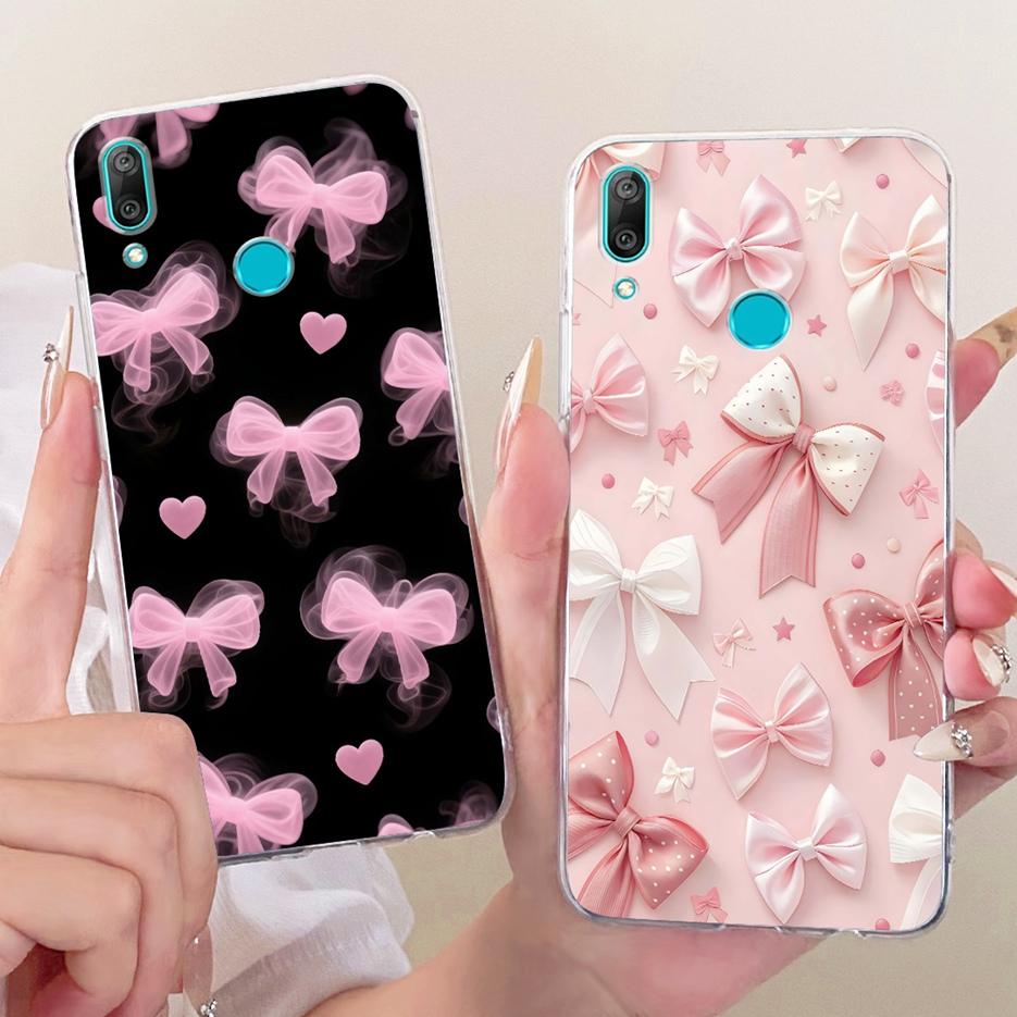 For Huawei Y7 Prime 2019 Case DUB-LX3 Cute Lion Fashion Painted Cover Soft Slim Phone Case For Huawei Y7 Pro 2019 Y 7 2019 Shell