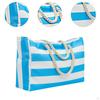 Chic Beach Tote Purse with Secure Closure for Ladies
