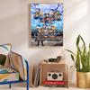 Attack Titan Personalized Name Diamond Paintings Mosaic Wall Round Diamond Art Painting Kits Embroidery Crystal Accessories Frameless
