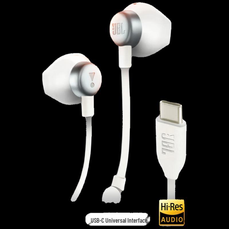

JBL TUNE 305C Type-C Wired Half-in-Ear Earphones Standard Size