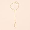 Stainless steel bracelet women's finger chain