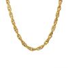 Italian Woven Chain Hip-Hop Style Necklace & Bracelet Set - Women's Handmade Titanium Steel Jewelry