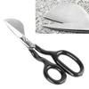 Duckbill Napping Shear 7 Inch Carpet Pile Scissor Duckbill Applique Scissor Ergonomic Grip for Arts