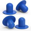 Set of 4 Universal Plugs for Pool Hose 3.2 Cm – Compatible Intex/Coleman (pumps ≤1000 GPH)