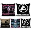 Band L-Linkin From Zero P-Park Pillow Case Square Pillow Bedroom Sofa Leisure Comfort Cushion Living Room Home Decoration 40X40