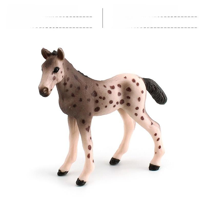 Wild Shire Horse Lipizzaner Pvc Model For Kids Educational Display
