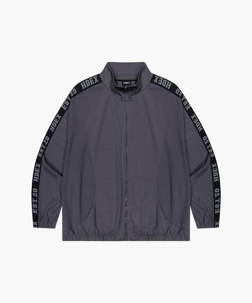 Hdex Tape Mesh Track Jacket (Charcoal)
