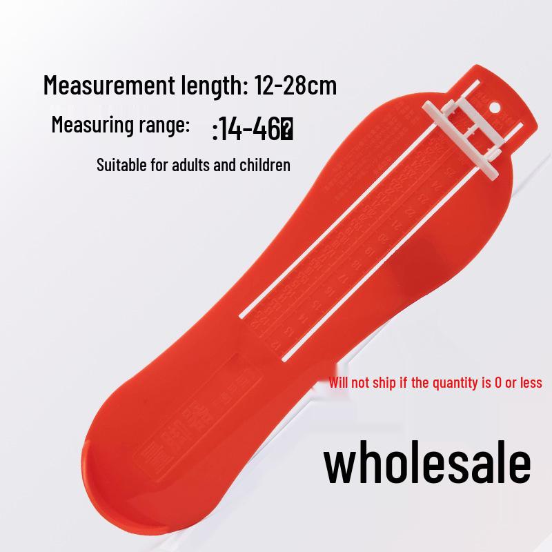 Universal Foot Measuring Ruler for Children and Adults - Perfect for Measuring Shoe Size and Fit At Home