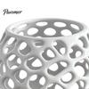 Makeup Brush Holder Modern Honeycomb Pen Holder, 3D Printed Hollow Design Multifunctional Container, Stylish Desk Organizer for Pencils Brushes And