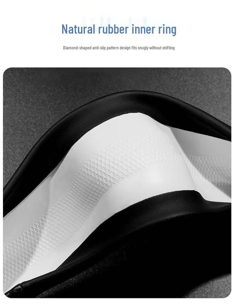 Husa Volan BYD Tang L: Piele Nappa, Anti-Alunecare, Accesoriu Interior DMI