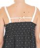 [Narue] Nightgown Cotton Cut Dobby Summer Dress Women's Black M