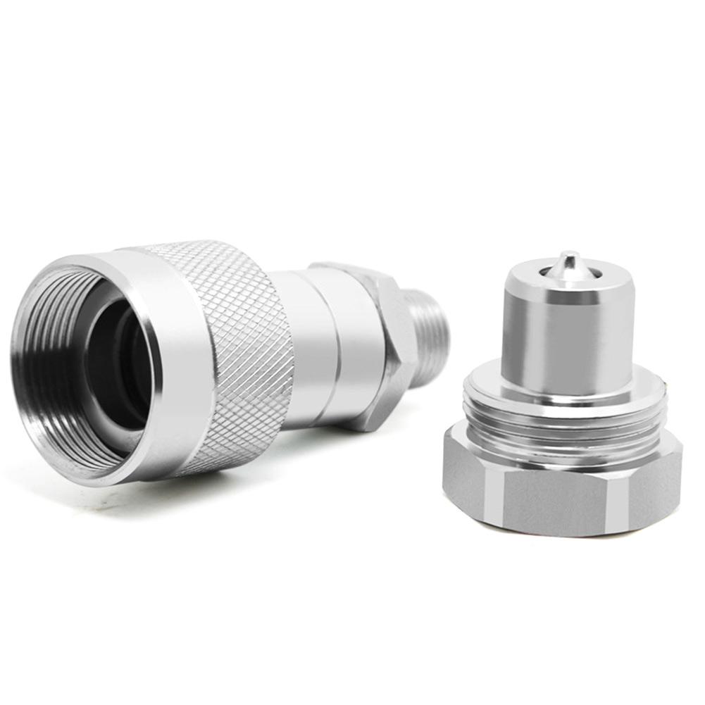 

NPT38 Hydraulic Quick Coupler Set Suitable for For use with Hydraulic Jacks and Cylinders High Pressure Up to 10000 PSI China Mainland