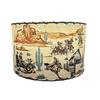 Yousheng Drum Lamp Shade Vintage Style Lamp Shade Lamp Cover Replacement Western Lampshade for Floor Lamps Table Lamps