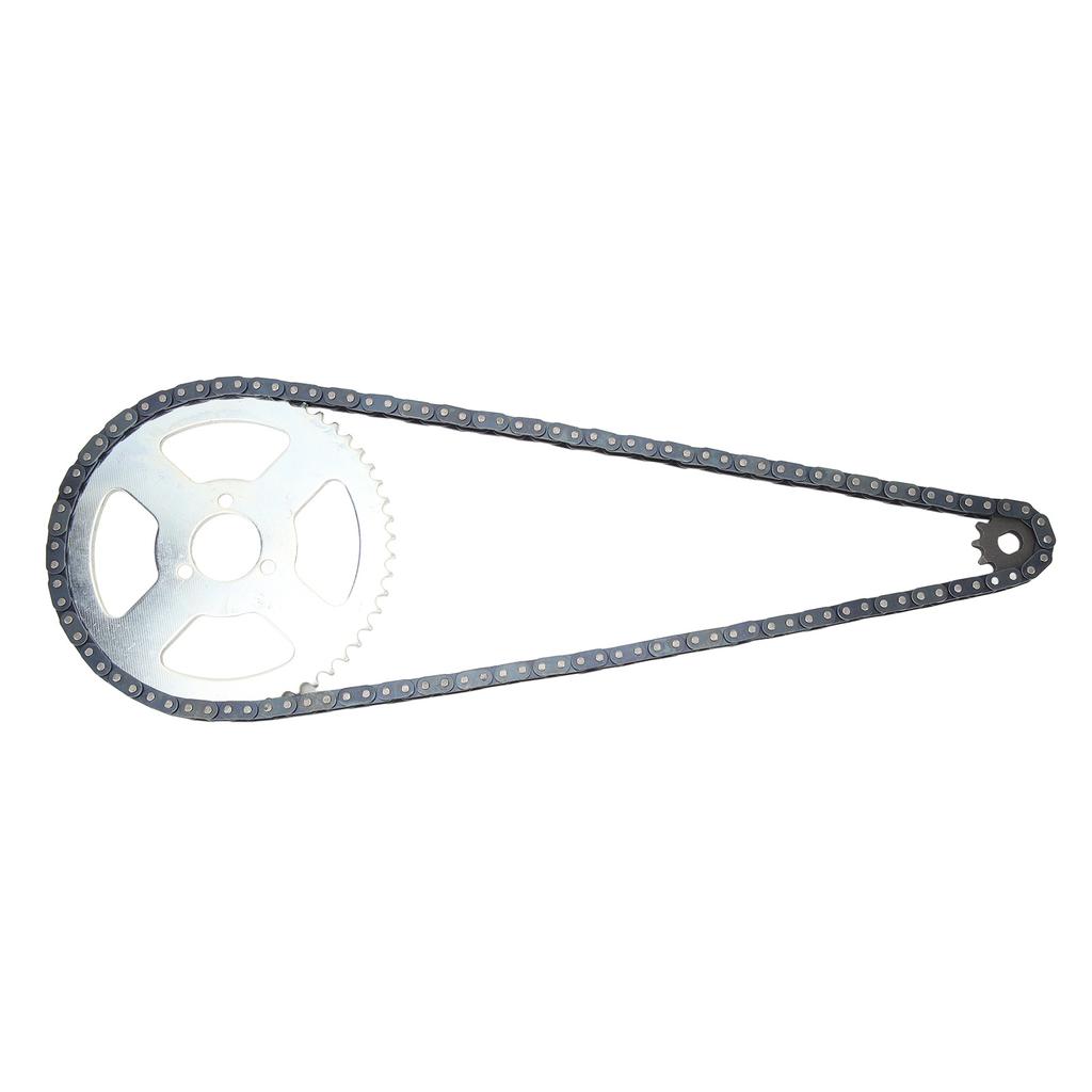 T8F Front and Rear Sprocket Chain High Strength for 47cc 49cc Mini Dirt ATV Pocket Bikes Minimo