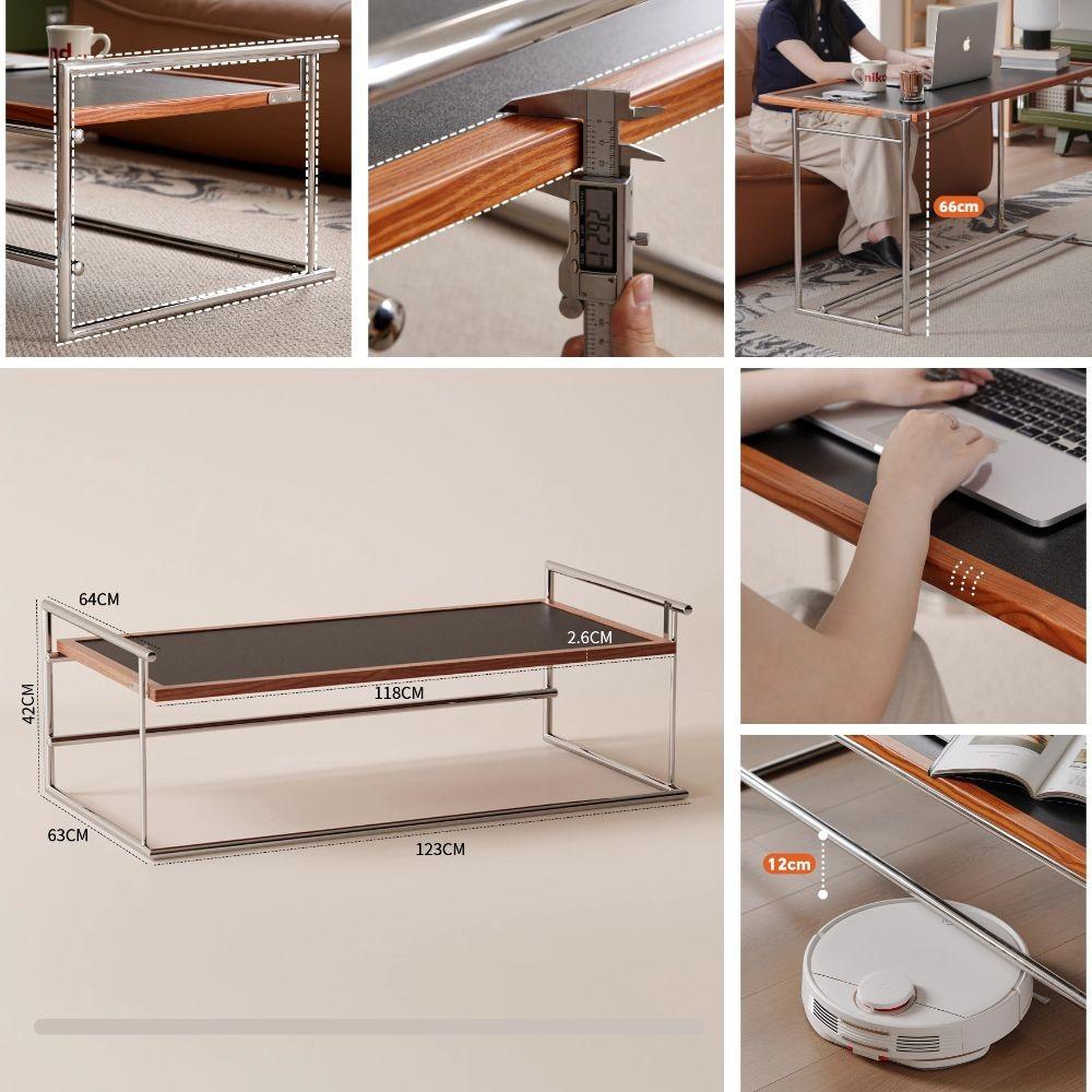 Homlly 2 in 1 Hanes Flip-Top Work Coffee Table