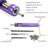 10-24UNC Helical Inserts Kit, Stainless Steel Thread Repair Inserts for Aluminum Metal with ST Tap and Tool, Fix Stripped Threads
