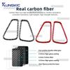 For Mercedes Benz A CLA GLA Class W177 C118 H247 2020-2025 Real Soft Carbon Fiber Air Outlet Sides of Dashboard Trim Sticker