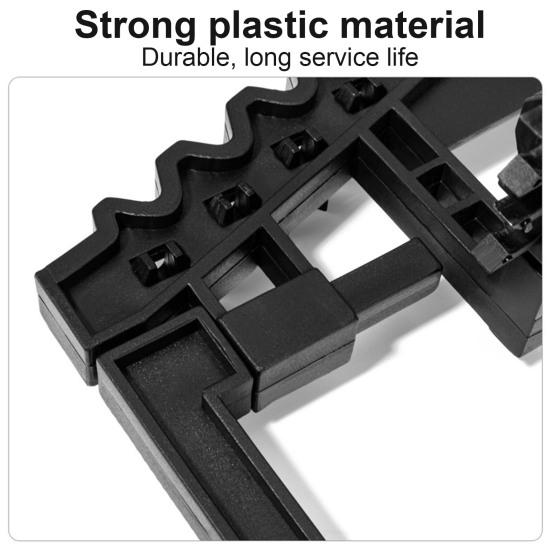 Klip na držák golfových holí s 9 sloty Nastavitelná šířka Univerzální Snadná instalace Stohovač golfových tašek Organizér Stohovač golfových holí Stojan na displej