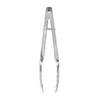 9" Stainless Steel BBQ Clip Buffet Food Tongs Bread Steak Kitchen Serving Clamp Tools