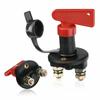 6V 12V 24V Red Cut Off Battery Main Kill Switch Vehicle Car Modify Isolator Disconnector Truck Boat Auto Car Power Switch