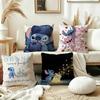 Cute SStitchs Personalized Pillow Cover Kids Bedroom Wild Party Decor Pillowcase kid Birthday shower Gift