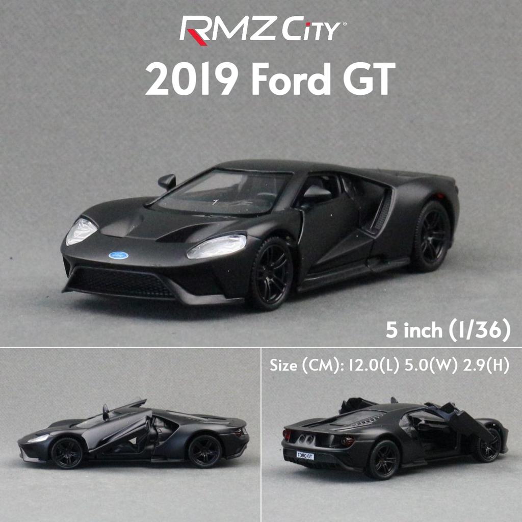 fsbn3 1/36 Ford Bronco Mustang GT F-150 Toy Car Model For Children RMZ CiTY Diecast Metal Miniature Pull Back Collection Gift Kid Boys
