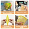800ml Reusable Freezer Bag Stand Up Meal Prep Bag New Food Storage Bag  Travel Use
