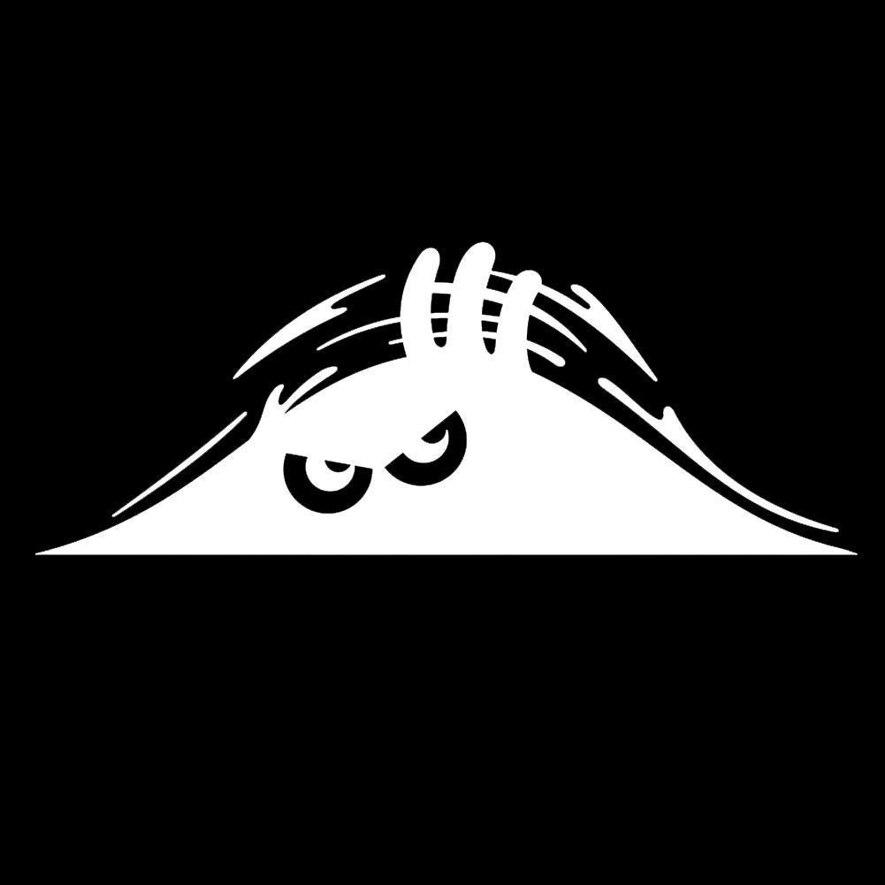 Funny Peeking Monster 3D Big Eyes Car Stickers Waterproof Self-adhesive Scratch Cover Car Stickers Vinyl Decals Car Accessories