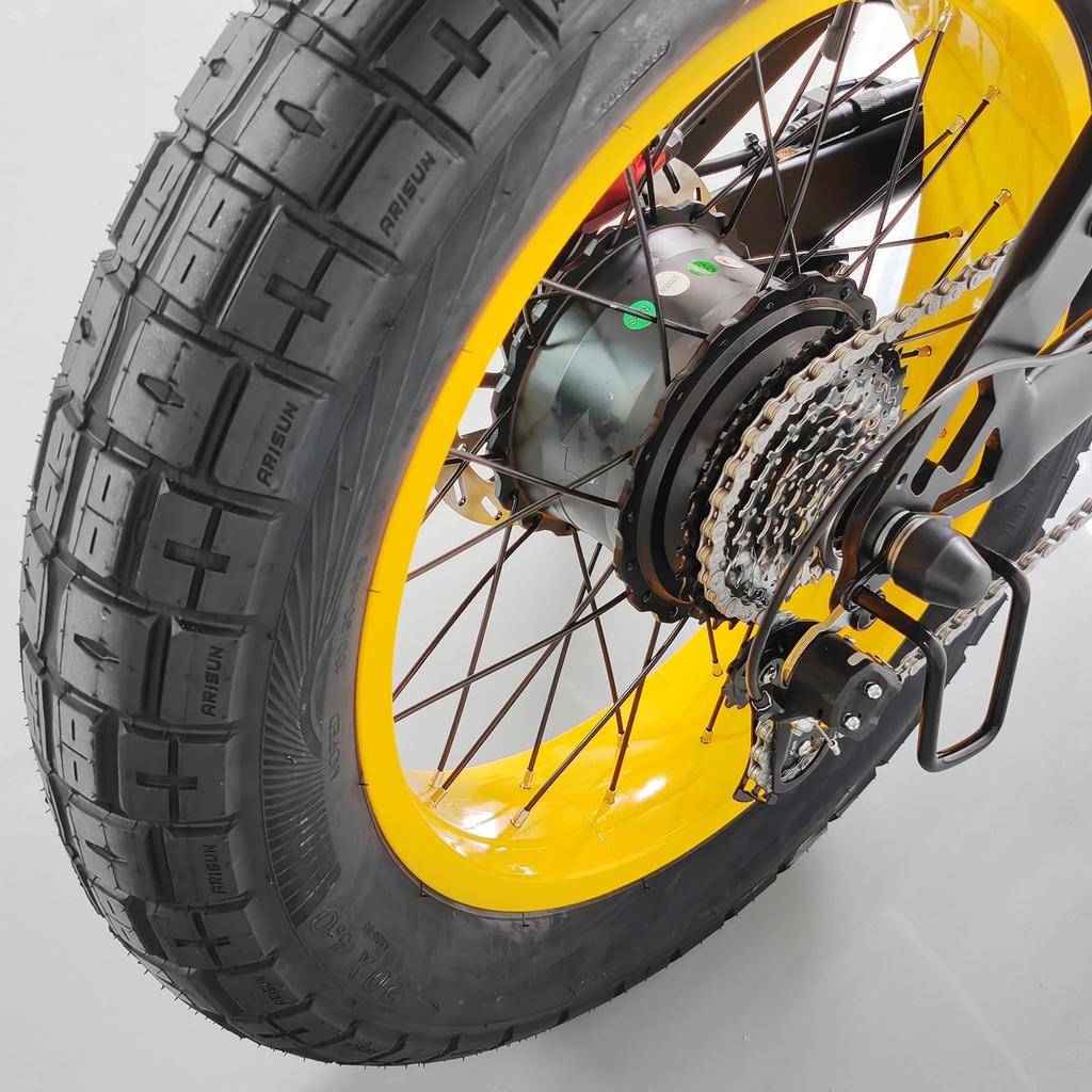 Electric Bicycle Coswheel GT20 Pro 20" 1500Wx2 Motor Fully Suspended Adult Electric Bicycle 48V 40AH Dual Hydraulic Brake