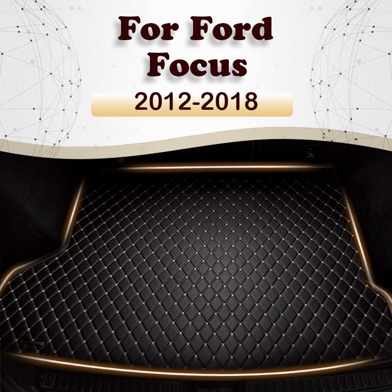 

Коврик в багажник автомобиля для Changan-Ford Focus MK3 2012 2013 2014 2015 2016 2017 2018 коврик для багажника внутренние детали аксессуары