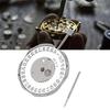 A95D-GM12/GM10 Movement+Handle GM12 Three-Point Calendar+0Mm Three-Pin High-Precision Mechanical Watch Movement Replacement