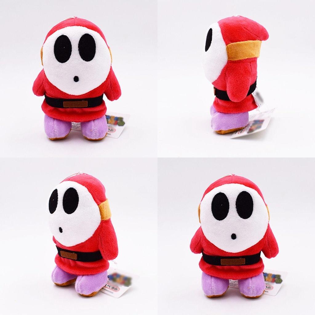 Super Soft Shy Guy Plush Doll Figure From Super Mario Bros 15cm