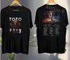 !!! TOTO Band Christopher Cross Světové turné 2025 Koncertní tričko Všechny velikosti Unisex tričko