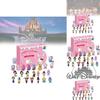 Adorable Pink Cartoon Princess Cat Blind Box Set With 24 Collectible Figures For Kids