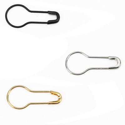 1000Pcs Gourd Shape Safety Pin Metal Knitting Locking Marker Clip Clothing Label Fastener Pin for Stitching Sewing Craft