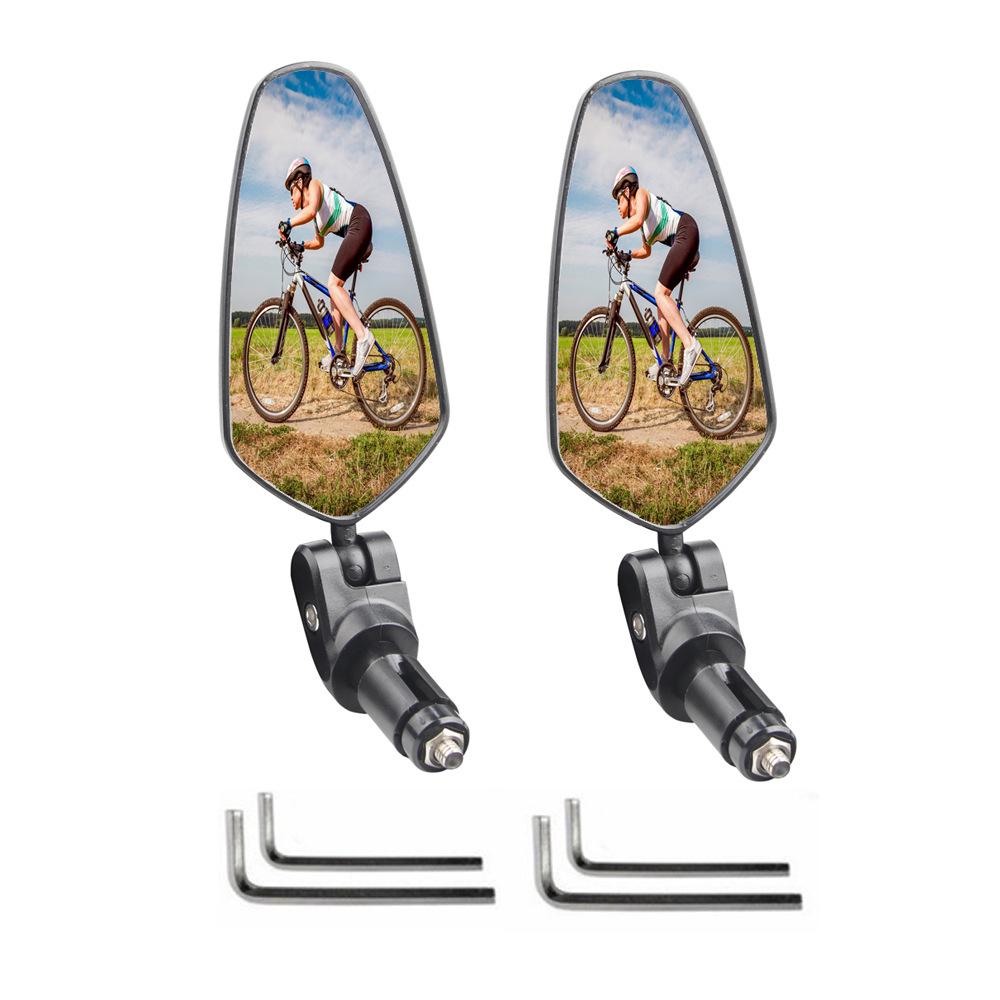 Opvouwbare Universele Bolle Achteruitkijkspiegel voor Mountainbikes en Racefietsen