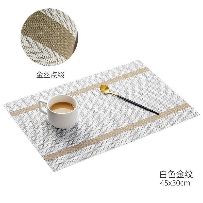 Serviette Patchwork Dekoratives Design Moderner Stil Umweltfreundliche Heimtextilien Einfach 45*30cm Basic Tägliche Mode Anti-Hitze Ins