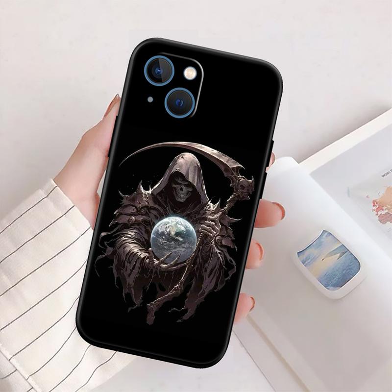 

Grim Reaper Skull Phone Case for OPPO A40 A60 A80 A15 A16 A16K A12 A17 A17K A54 A54S A53 A53S A55 A56 A57 A98 F23 OPPO A54 4G