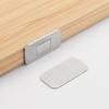 Durability Stainless Steel Door Stoppers for Cabinets Powerful Magnets Wardrobe Adhesive Mount Simple Setups
